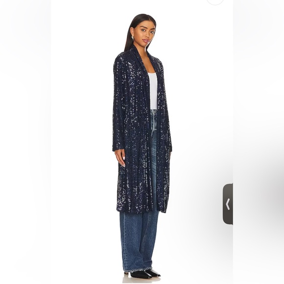 NWT Steve Madden (a REVOLVE brand) Show Stopper Duster in Eclipse. Size Medium - Picture 4 of 11